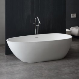 Luxusní vana z litého kamene EAGO BS-505 171x85 matná