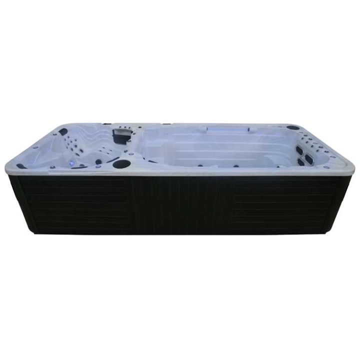 SWIM SPA Innovation 5.8 580x230 skelet SterlingSilver kabinet šedý