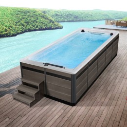 SWIM SPA Innovation 380 380x220 skelet bílá kabinet grau