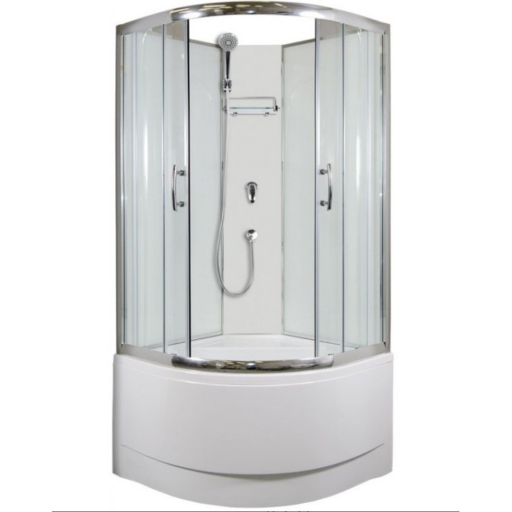 BRILIANT NEW - sprchový box model 1 clear 88x88x210cm