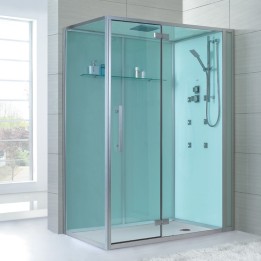 Sprchový masážní box EAGO D991 pravá verze bez vaničky 150x90x235
