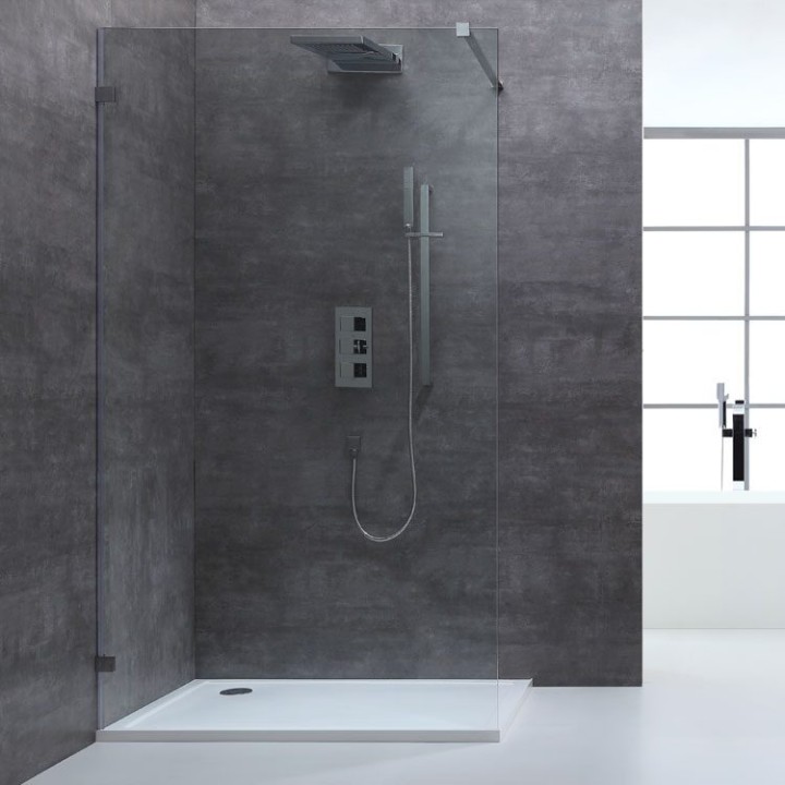 Walk-in sprchová zástěna EAGO AWT LW1400 140×210