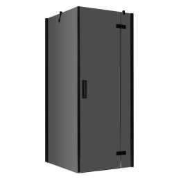 Sprchový kout EAGO AWT LBS0905-B černý 90×90 pravé provedení