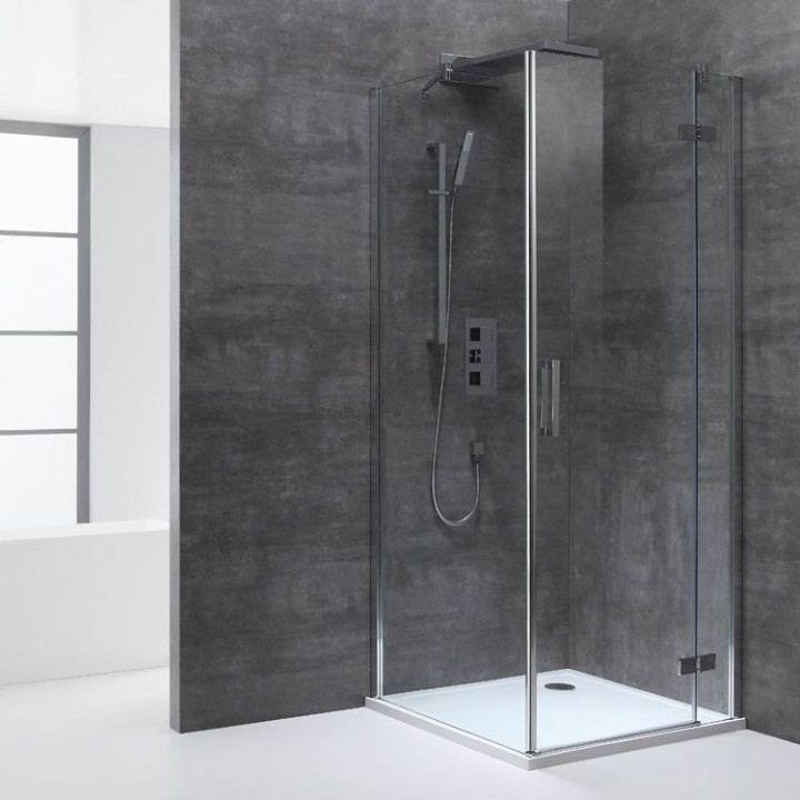 Sprchový kout EAGO AWT LBS0905 90×90 pravé provedení