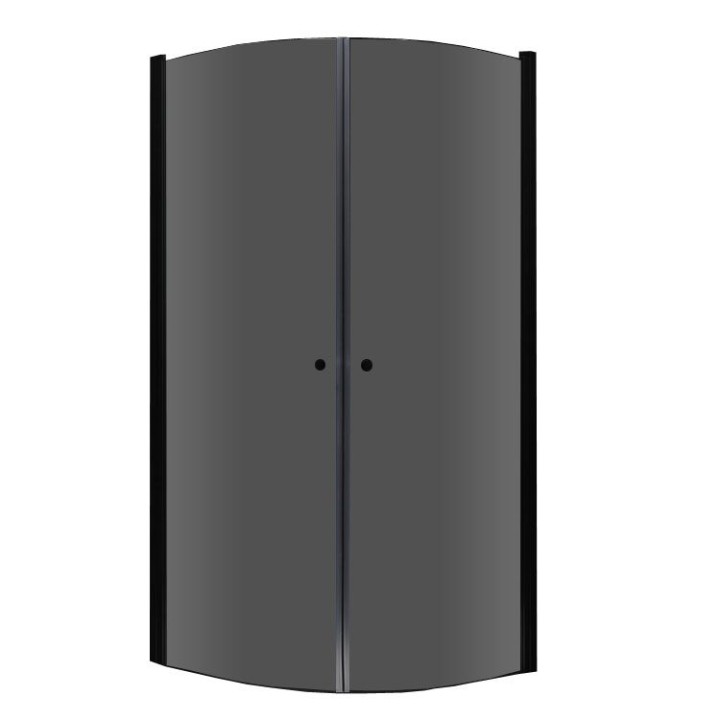 Sprchový kout EAGO AWT LCR0900-B černý 90×90