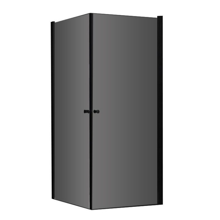 Sprchový kout EAGO AWT LCS1000-B černý 100×100