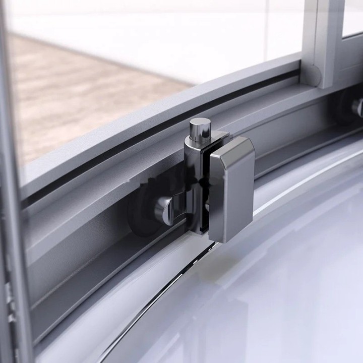 Parní kabina Modera pro 2 osoby | 140×90 cm zrcadlové sklo posuvné dveře obdélníková