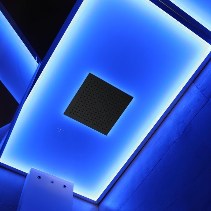 Parní sprchový box EAGO AWT LD111F15 bílý matný 150×90 pravé provedení