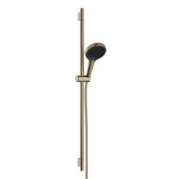 Hansgrohe Rainfinity - Set sprchové hlavice, tyče a hadice, 3 proudy, EcoSmart, kartáčovaný bronz 28744140